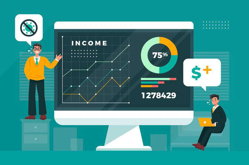 Worked position sizing math turning a fixed percentage risk into a lot size