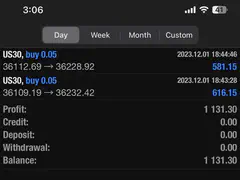Member trade result shared in the RelicusRoad Discord