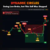 Dynamic Circles, US30 M15 chart: Swing Low Broke, but This Sell Was Stopped. thumbnail
